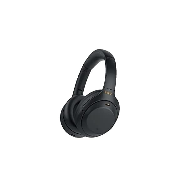 Sony WH-1000XM4 Wireless Premium Noise Canceling Overhead Headphones – 30hr Battery Life, Over Ear Style with Mic for Phone-Call and Alexa Voice Control – Black International Version