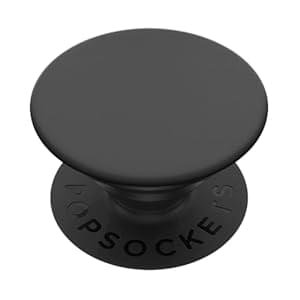 ​​​​PopSockets Phone Grip with Expanding Kickstand, Adhesive Grip – Black